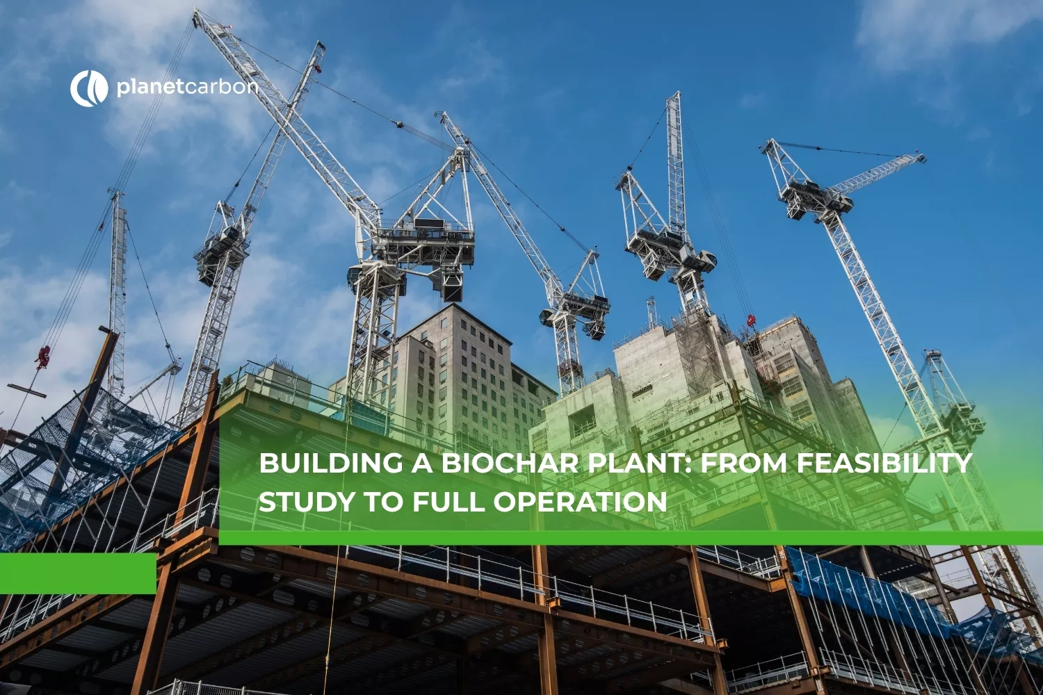 Building a Biochar Plant From Feasibility Study to Full Operation